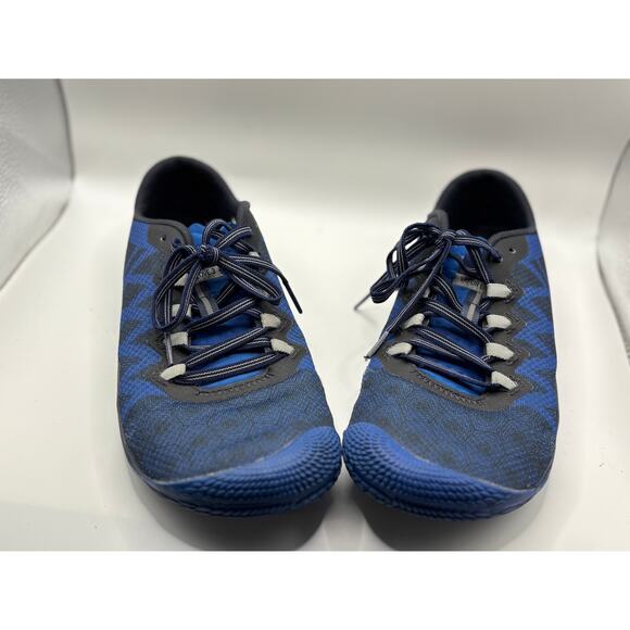Merrell Mens Vapor Glove 3 Trail Runner in Blue and Black - Picture 1 of 4